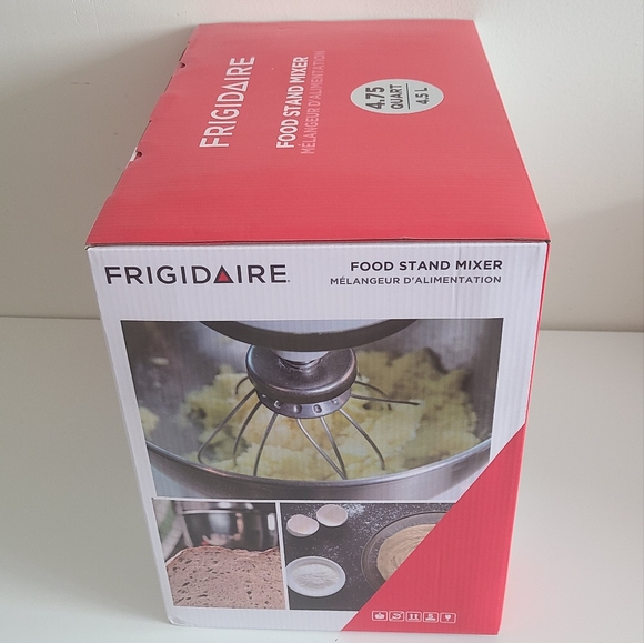 FRIGIDAIRE Retro Stand Mixer 4.75 QT/ 4.5 L - Picture 4 of 4